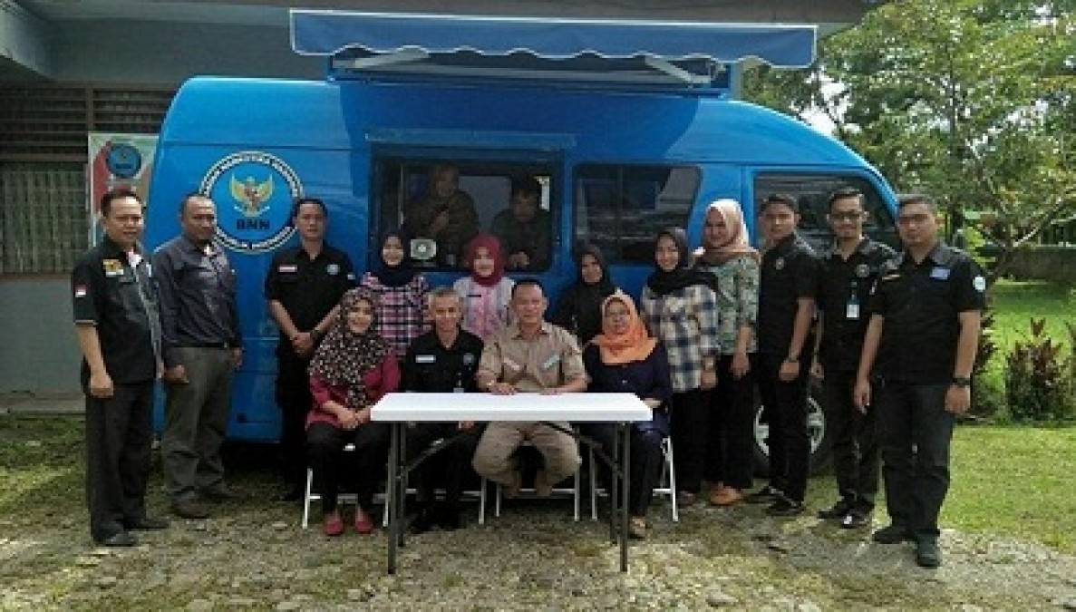 BNNK Musirawas Terima Bantuan Mobil Cegah Dayamas