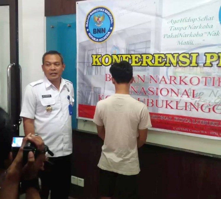 BNN Kota Lubuklinggau Ciduk Pengedar Narkoba Asal Bengkulu