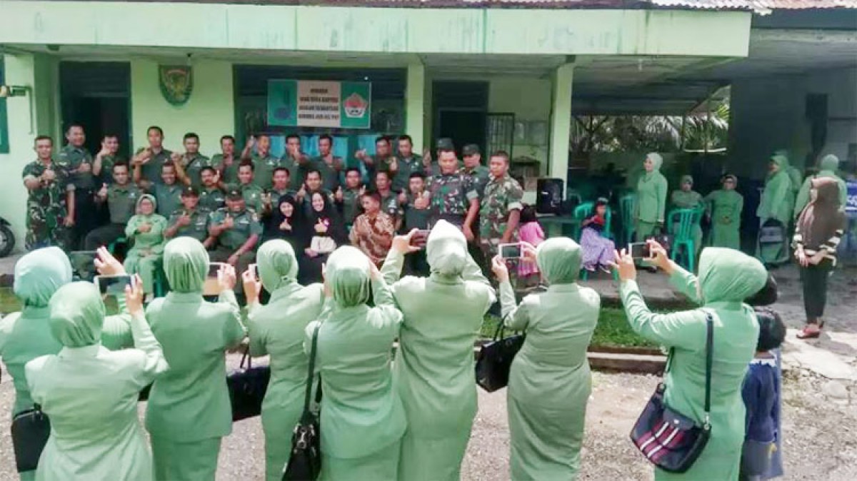 Koramil 409-03 PUT Gelar Silaturahmi Purna Tugas