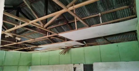 Gedung SDN 87 Sukarami Memprihatinkan