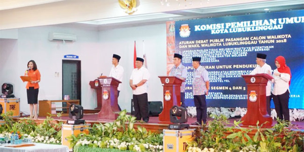 KPU Kota Lubuklinggau Gelar Debat Kandidat Paslon