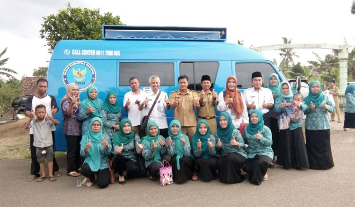 BNNK Mura Gelar Sosialisasi Penyalah Gunaan Narkotika Dilingkungan Penggerak PKK