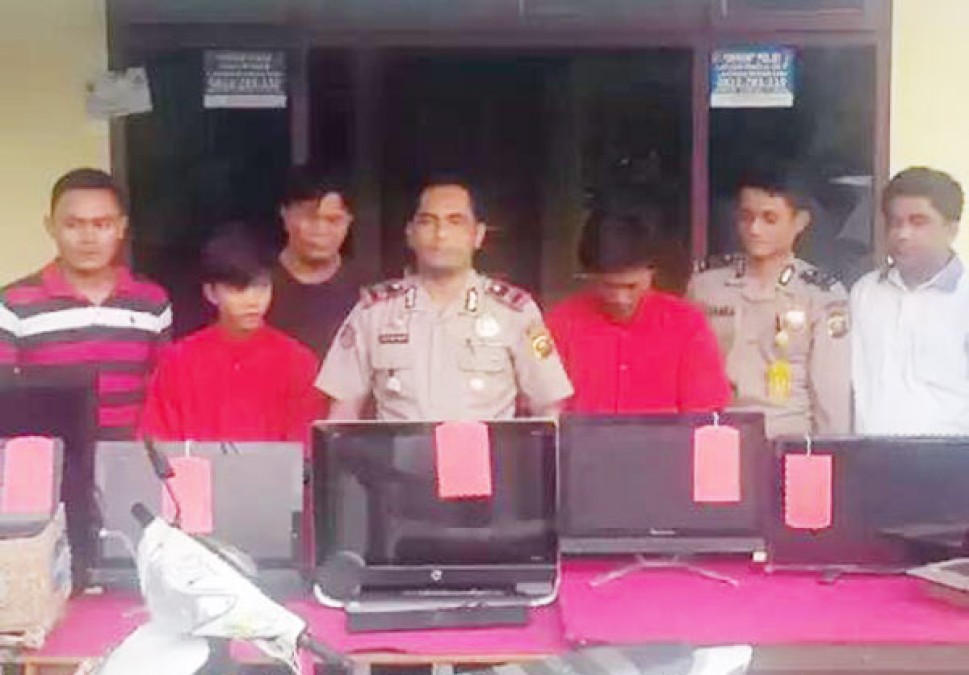 Pelaku Bobol Kantor Pemkot Lubuklinggau di Gulung Polisi