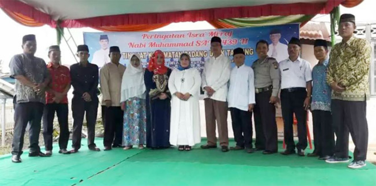 Peringatan Isra Mi’raj di Kecamatan PUT Dihadiri Ratusan Masyarakat