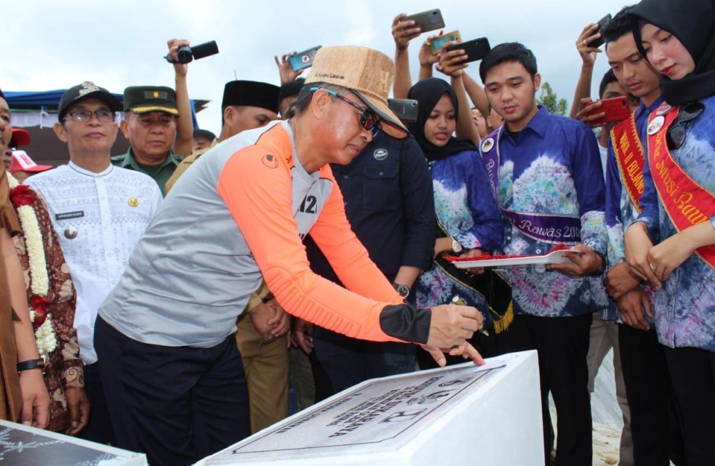 Bendungan Sungai Dulu Sukaraya Diresmikan