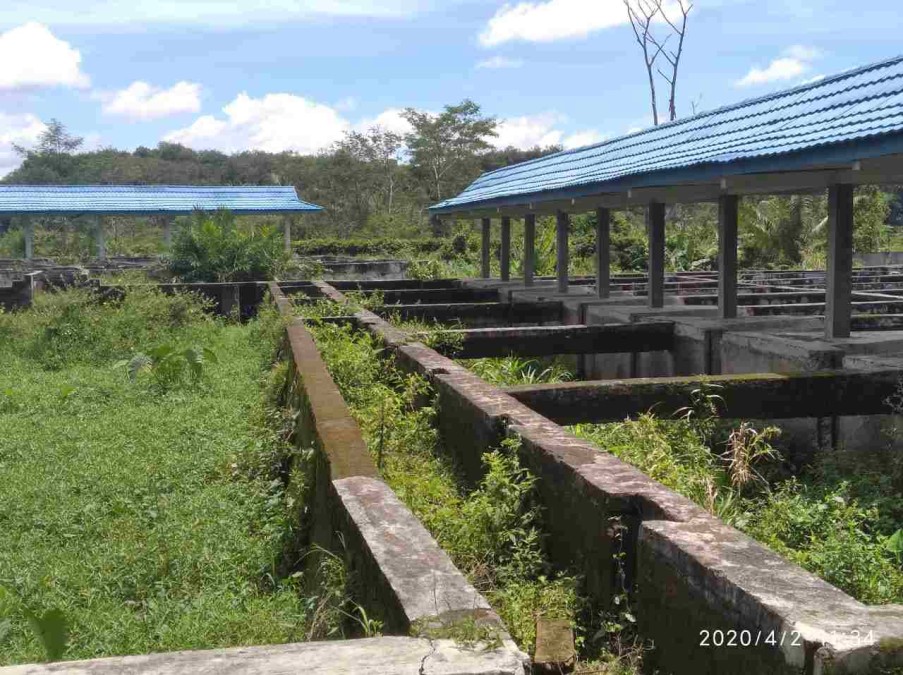 Kolam Air Deras di Desa Belumai 1 Tidak Berfungsi