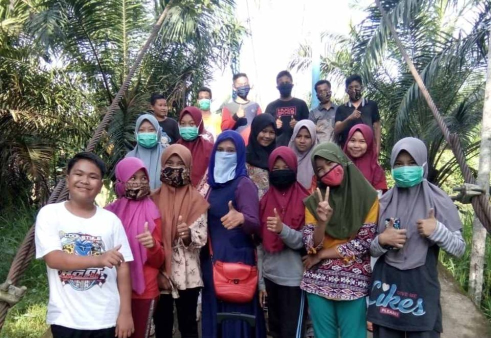 BPD Desa Babat Imbau Masyarakat Gunakan Masker