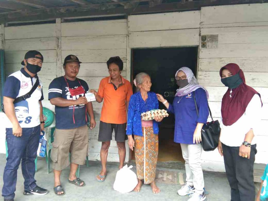 SAFA Salurkan Bantuan Sembako