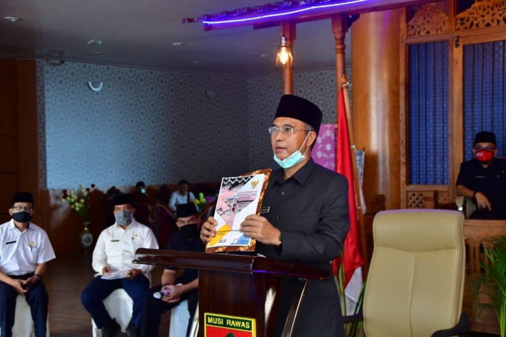 DPRD Mura Gelar Paripurna Mendengarkan Pertanggungjawaban Pelaksanaan APBD TA.2019