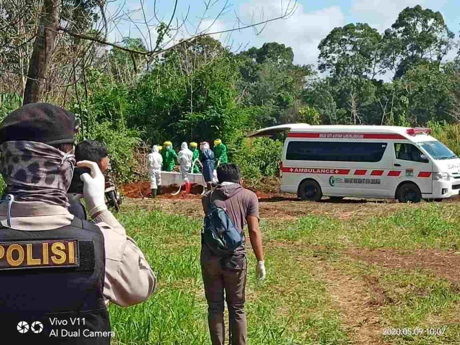 Rapid Test Negatif, Pemakaman PDP Sesuai Protokol Covid-19