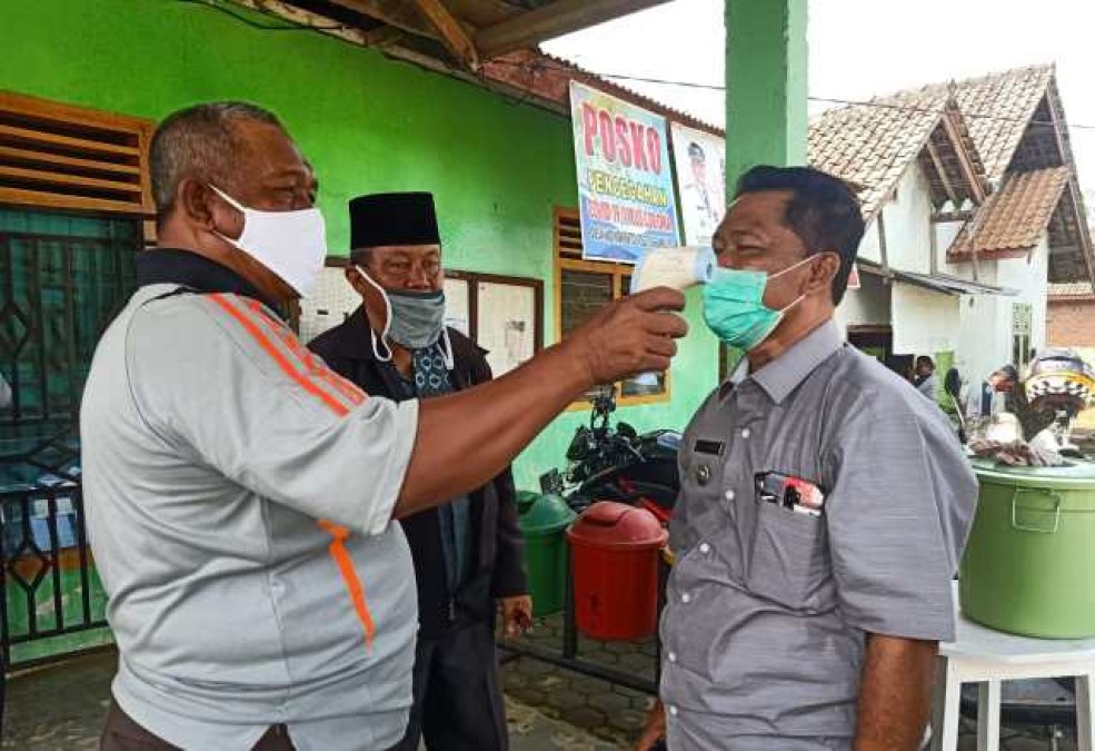 Tangkal Covid-19, Camat Tugumulyo Tinjau Desa