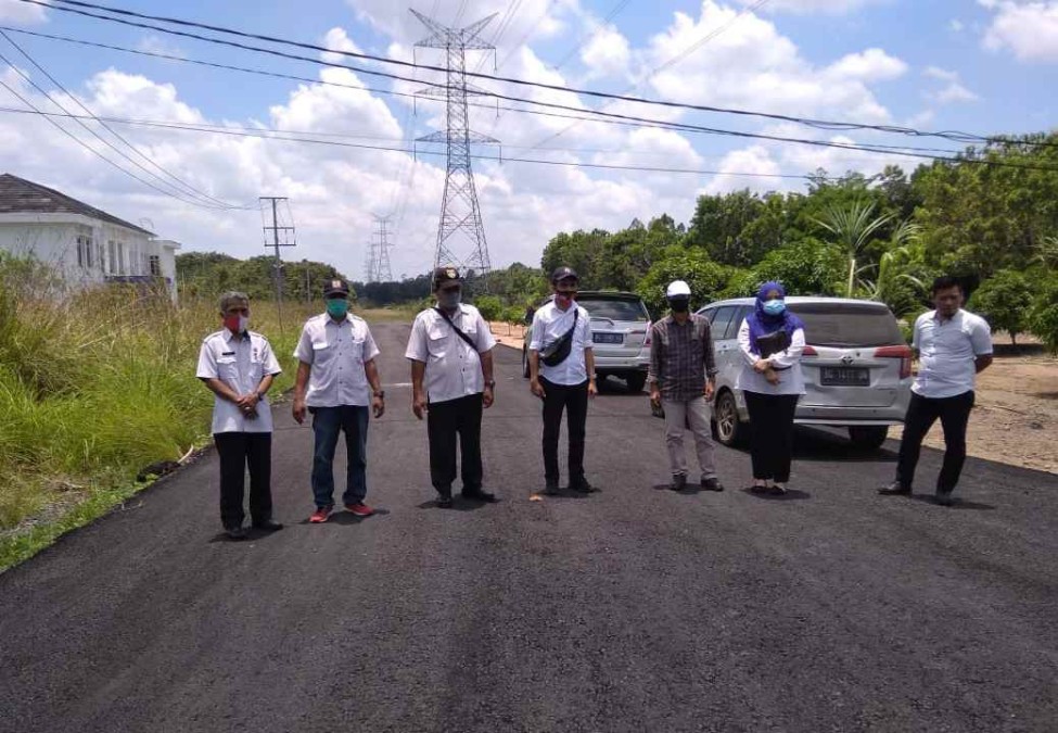 Peningkatan Akses Jalan Komplek Perkantoran Muara Beliti Rampung Dikerjakan