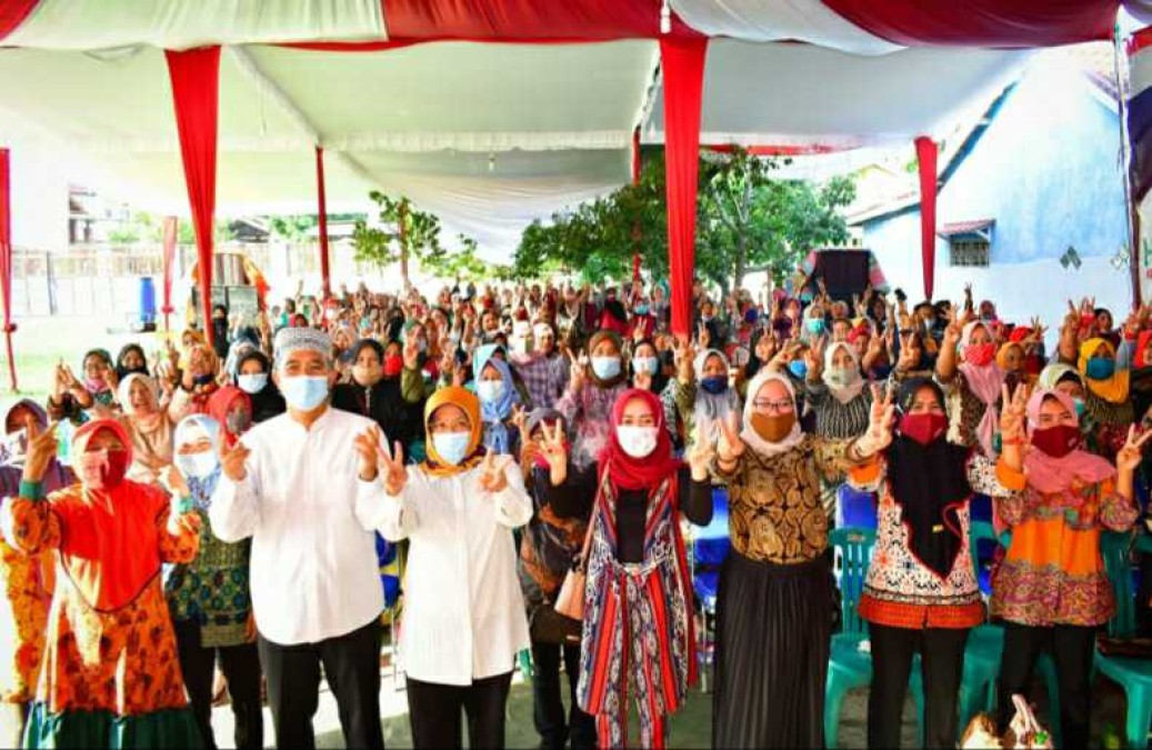 Emak Emak Lakitan-Kelingi Siap Menangkan H2G-Mulya