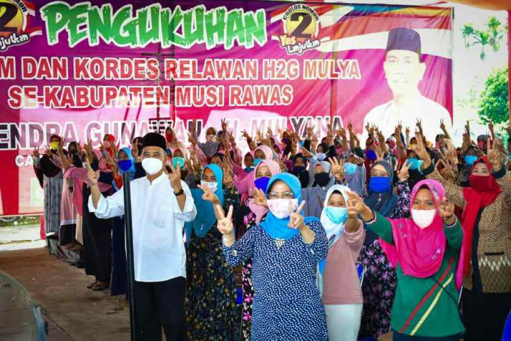 Emak-emak Jayaloka Siap Berjuang Menangkan H2G-Mulya