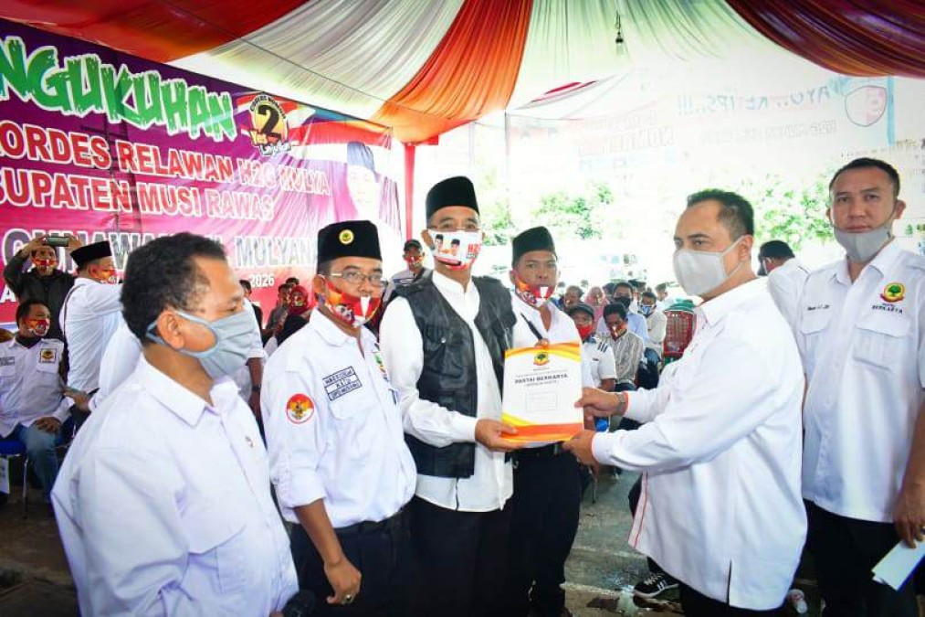 Parpol Berkarya Siap All Out Menangkan H2G-Mulya