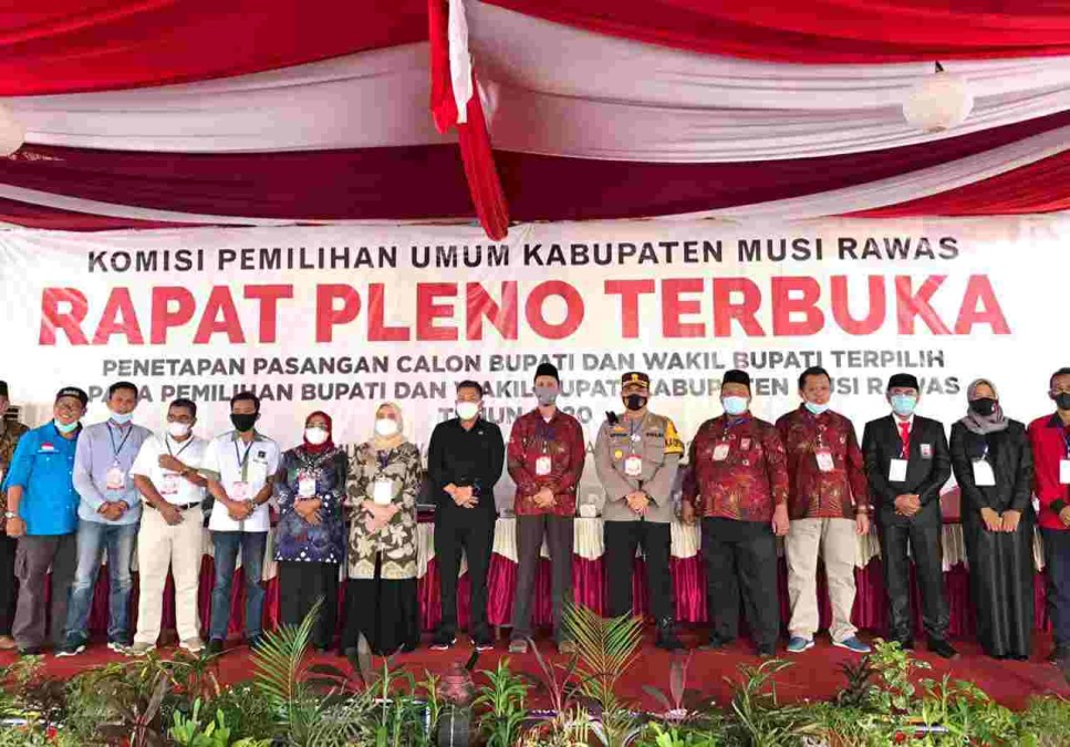 KPU Mura Tetapkan Bupati dan Wabup Terpilih