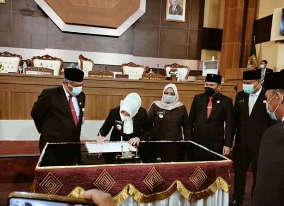 DPRD Musi Rawas Gelar Paripurna Penyampaian Pidato Bupati dan Wakil Bupati Terpilih 2021-2026