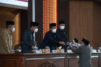 Raperda APBD Perubahan 2021 Kota Lubuklinggau Disahkan