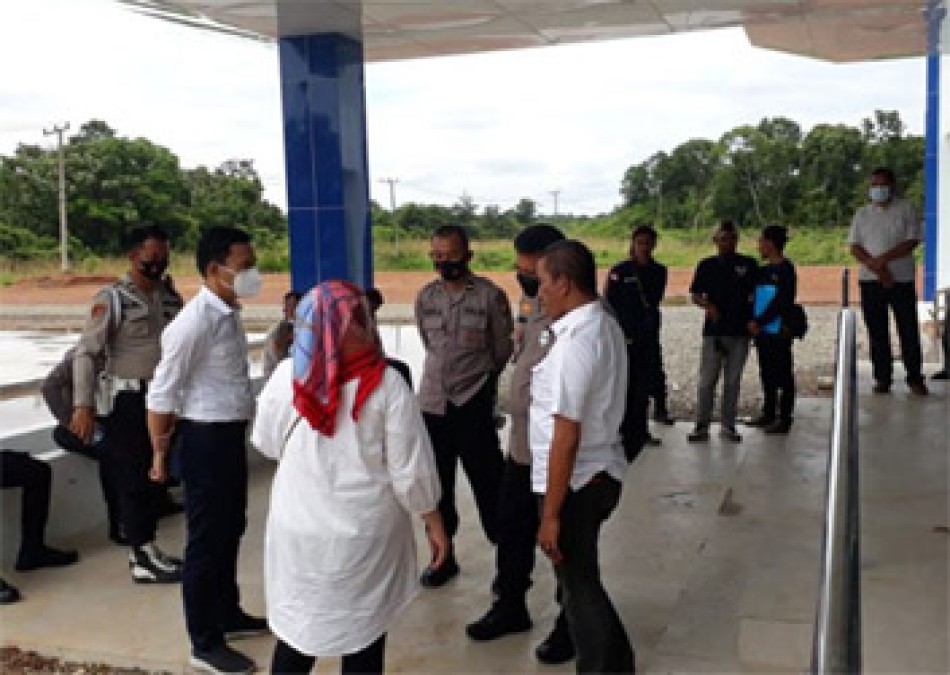 Peningkatan Jalan Akses Gedung Kantor Satpas Sedang Berlangsung