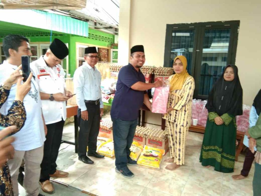 IKM Kota Lubuklinggau Bantu Korban Kebakaran dan Dirikan Posko Bencana