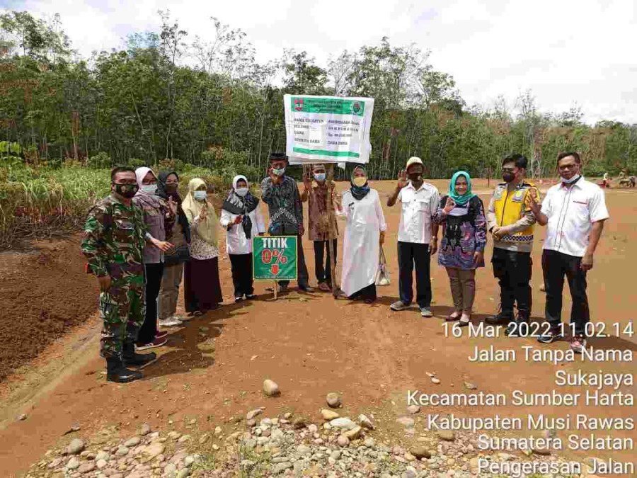 Pemdes Sukajaya Lakukan Pembangunan