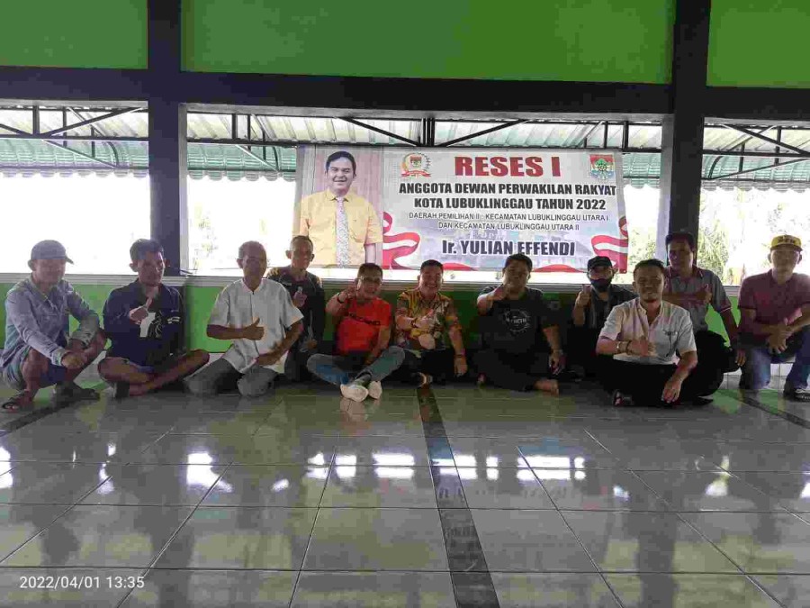 Yulian Effendi Tak Pernah Bosan Perjuangkan Keluhan Masyarakat