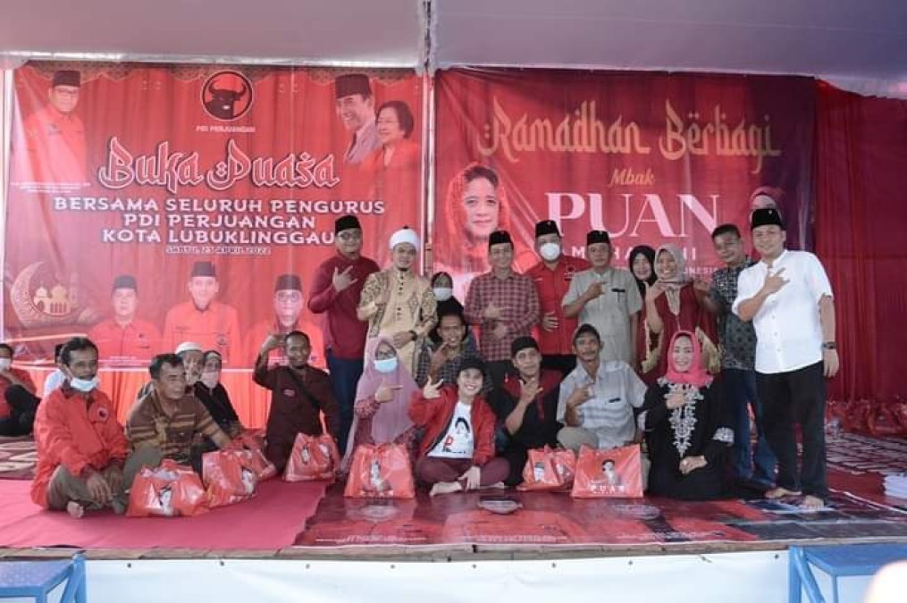 PDIP Lubuklinggau Pererat Silaturahmi