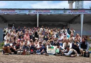 Warga Lubuklinggau Antusias Sambut Dirgahayu RS Ar Bunda ke 9