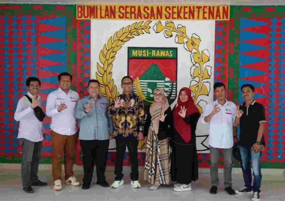 Ketua IWO Sumsel Terpilih Audiensi ke Mura dan Lubuklinggau