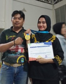 Wike Dean Meilani, Atlit Asta Musirawas Raih Medali Emas dalam Forprov Sumsel 2023
