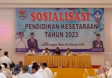 Dinas Pendidikan Kota Lubuklinggau Sosialisasikan Program PKBM
