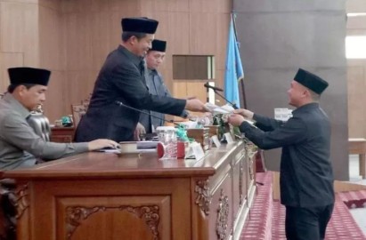 DPRD Kota Lubuklinggau Gelar Rapat Paripurna Bahas Tujuh Raperda Inisiatif