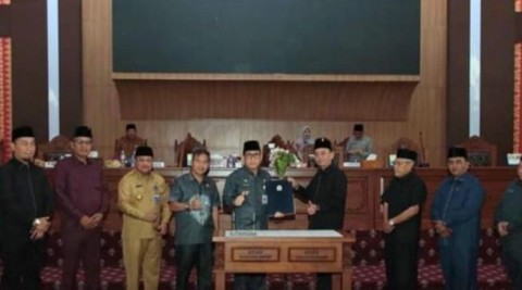 DPRD Lubuklinggau Setujui Raperda Tentang Pertanggungjawaban Pelaksanaan APBD Tahun 2022