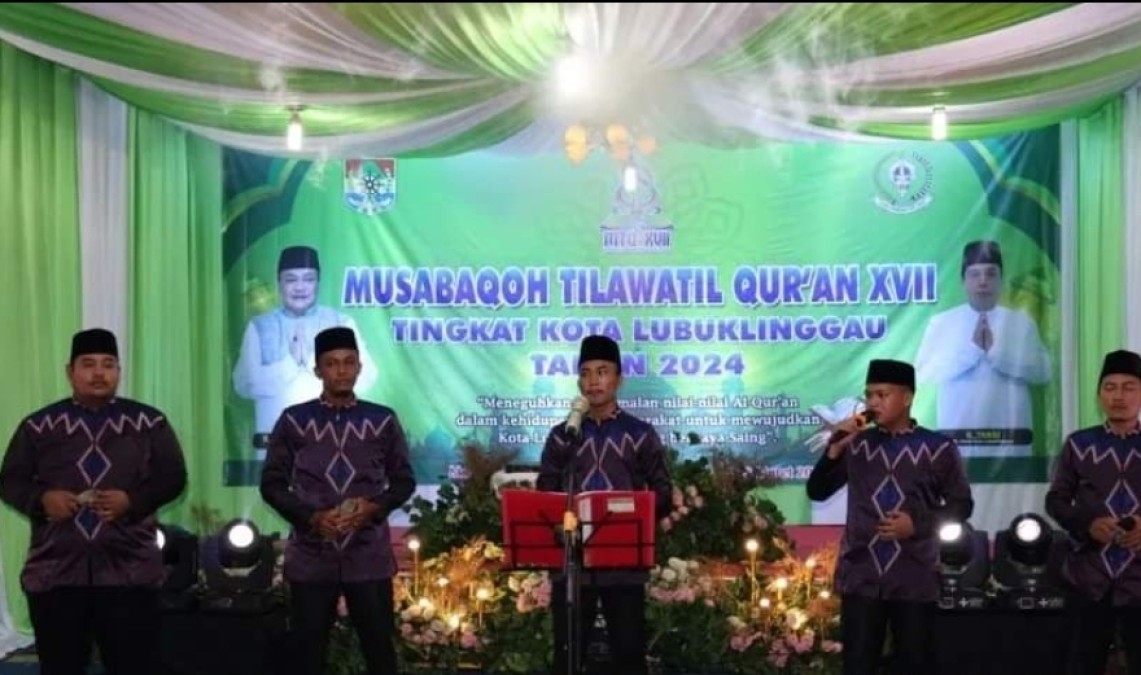 MTQ Tingkat Kota Lubuklinggau XVII Resmi Ditutup