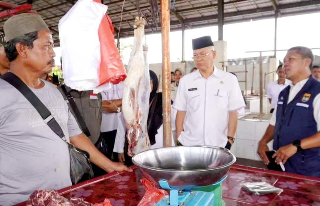 Jelang Ramadhan Pj. Sekda Mura Pantau Harga Kebutuhan Pokok