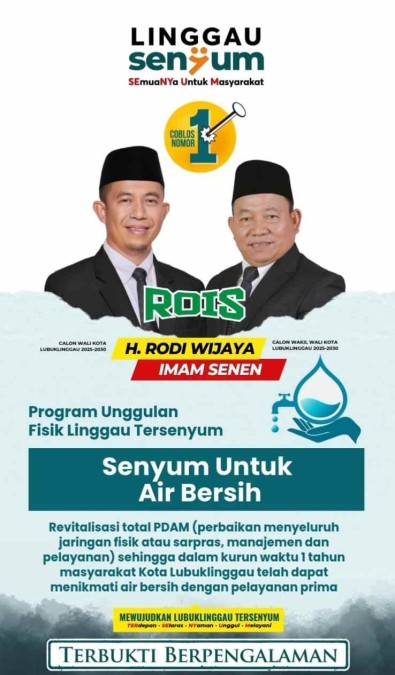 Revitalisasi Air Bersih Langsung Konsumsi, dari ROIS Untuk Semua