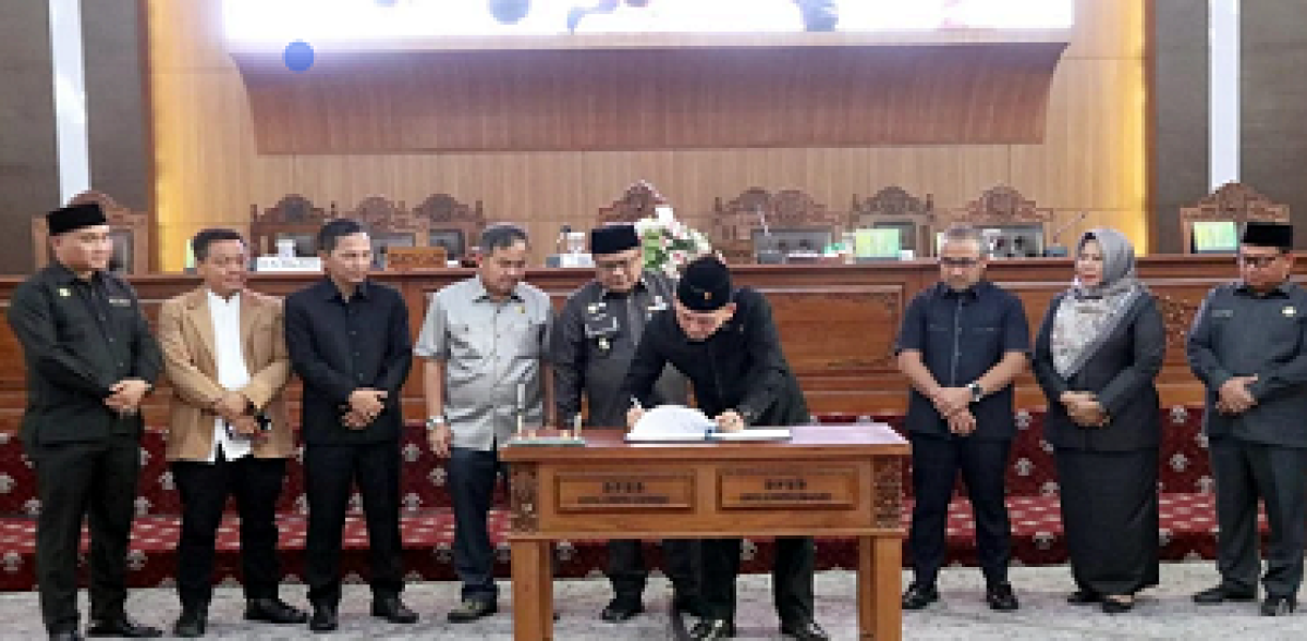 DPRD Kota Lubuklinggau Gelar Paripurna Bahas Raperda Usulan Pemkot dan Inisiatif