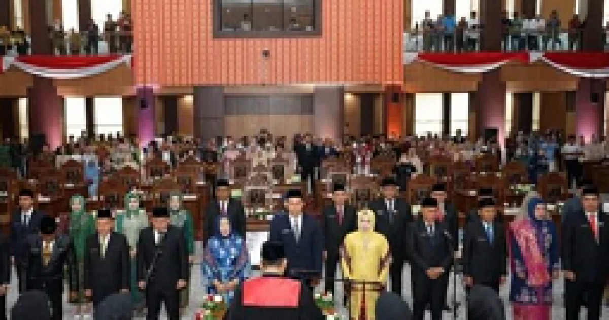 30 Anggota DPRD Terpilih Periode 2024-2029 Resmi Dilantik