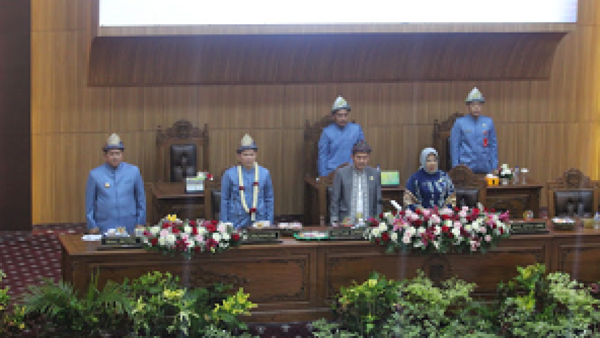 Rapat Paripurna DPRD Lubuklinggau Peringati HUT Lubuklinggau ke 23