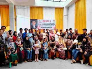 Ketua DPRD Kota Lubuklingau Gelar Reses Perdana Guna Berdialog Dengan Masyarakat