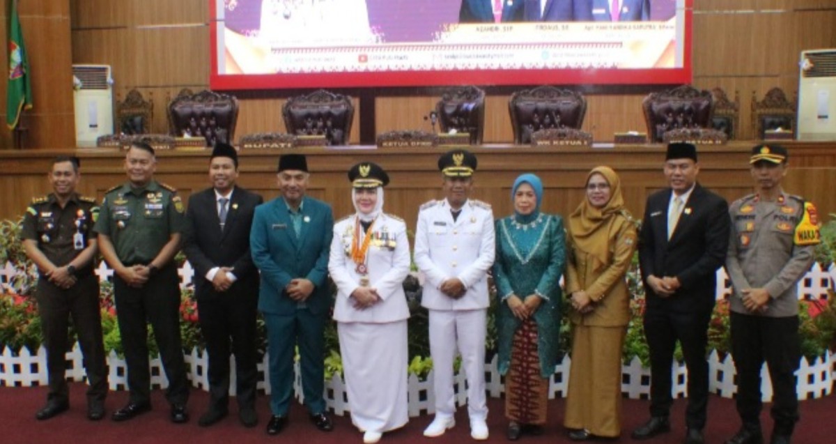 Paripurna DPRD Dengarkan Pidato Bupati dan Wakil Bupati Musi Rawas Masa Jabatan 2025-2030