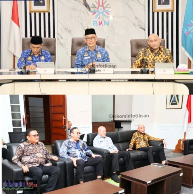 Wali Kota Lubuklinggau Kunker ke BKN Dalam Rangka Ekspose Manajemen Talenta