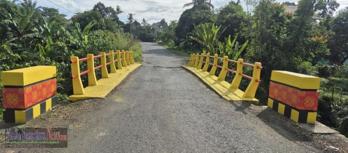 DPUBM Mura Renovasi Dan Cat Ulang Jembatan Sp. Q Tambah Asri Sampai Sp. Semambang